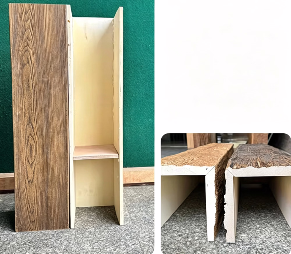 Interior Installation: fauxwoodbeams 003