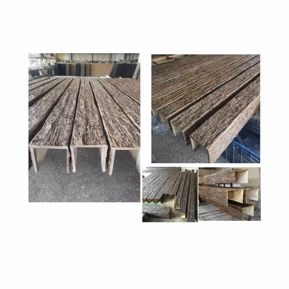 Interior Installation: fauxwoodbeams 004