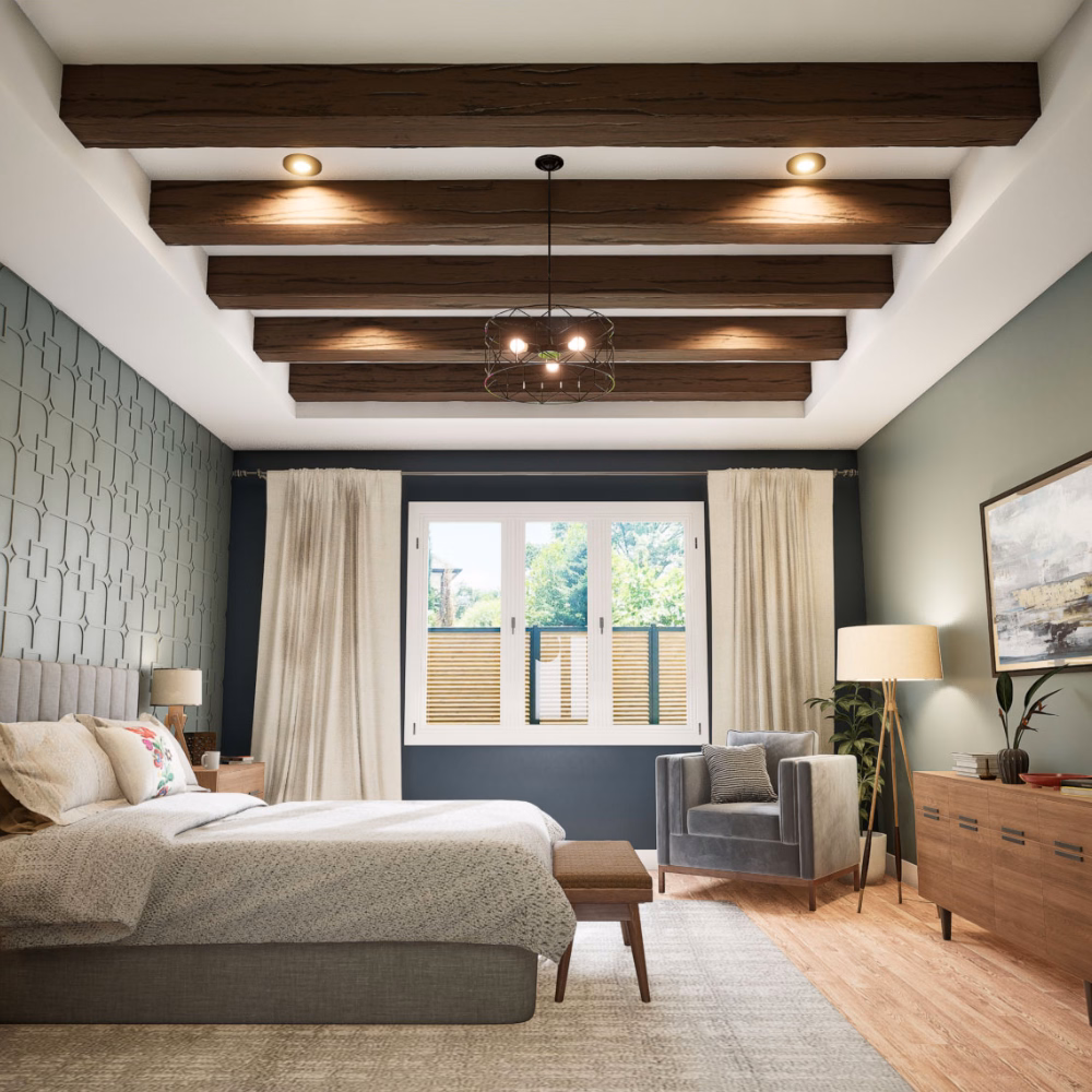 Interior Installation: fauxwoodbeams 005