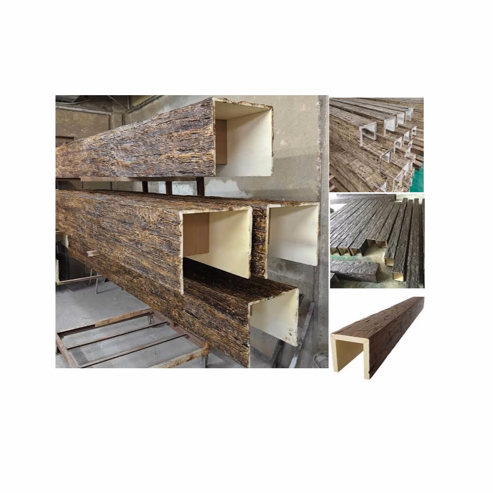 Interior Installation: fauxwoodbeams 009