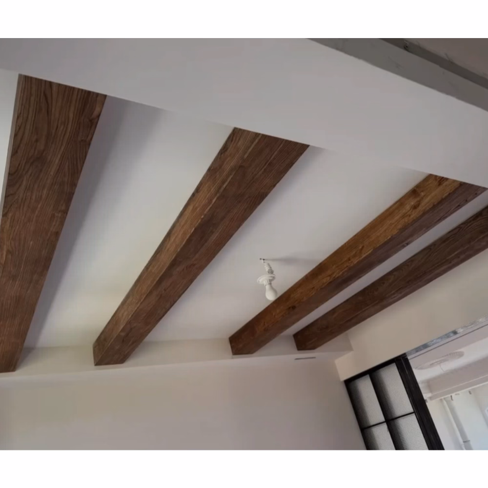 Interior Installation: fauxwoodbeams 015