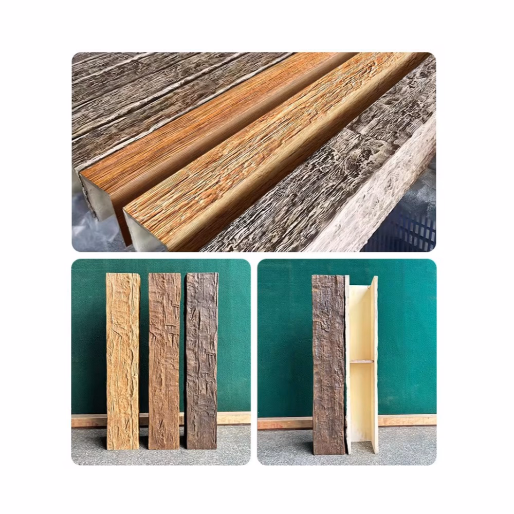 Interior Installation: fauxwoodbeams 018
