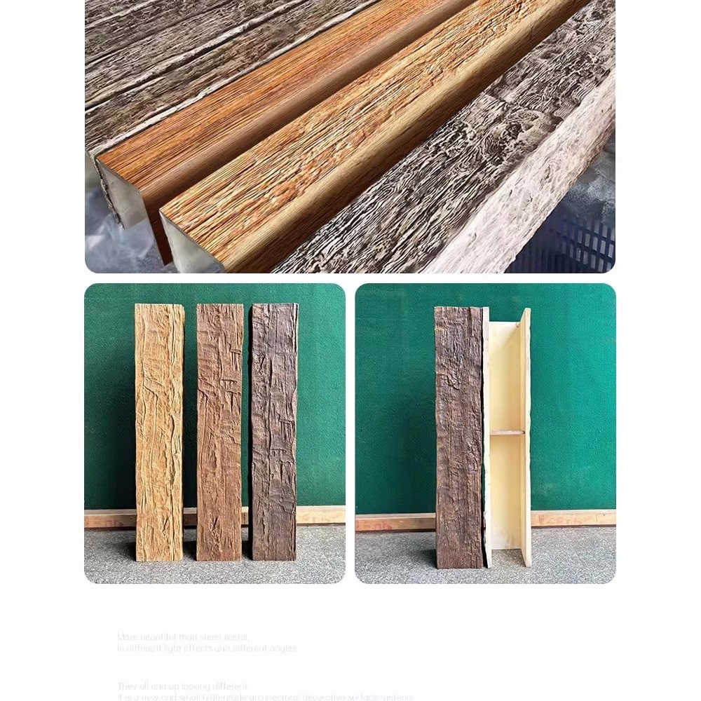 Interior Installation: fauxwoodbeams 024