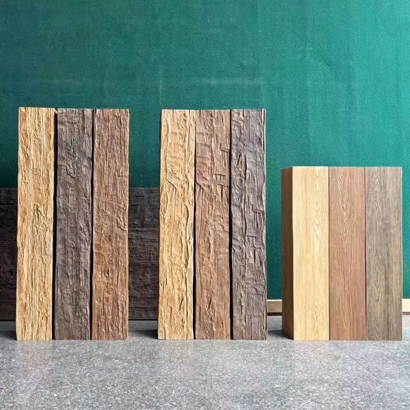 Interior Installation: fauxwoodbeams 040