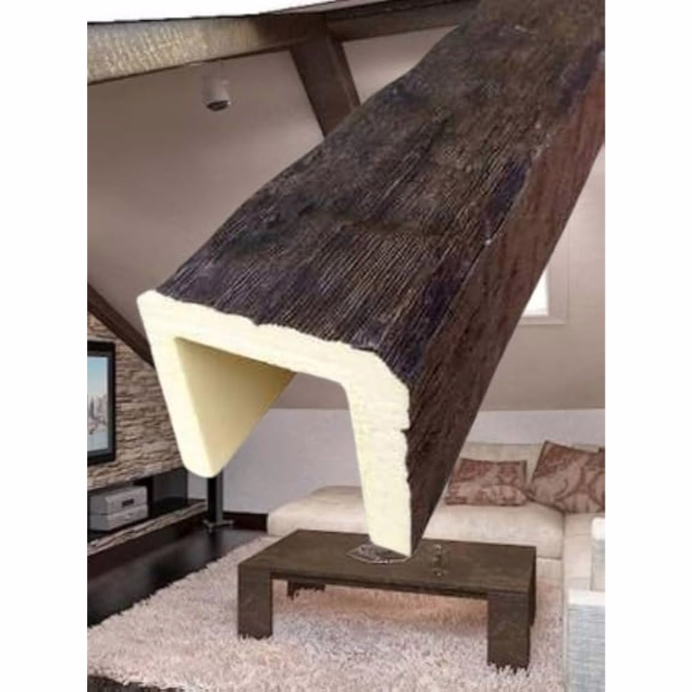 Interior Installation: fauxwoodbeams 050