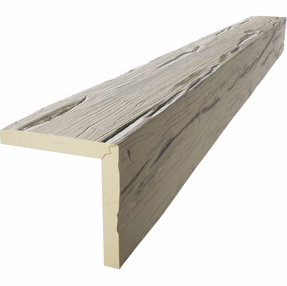 Interior Installation: fauxwoodbeams 053