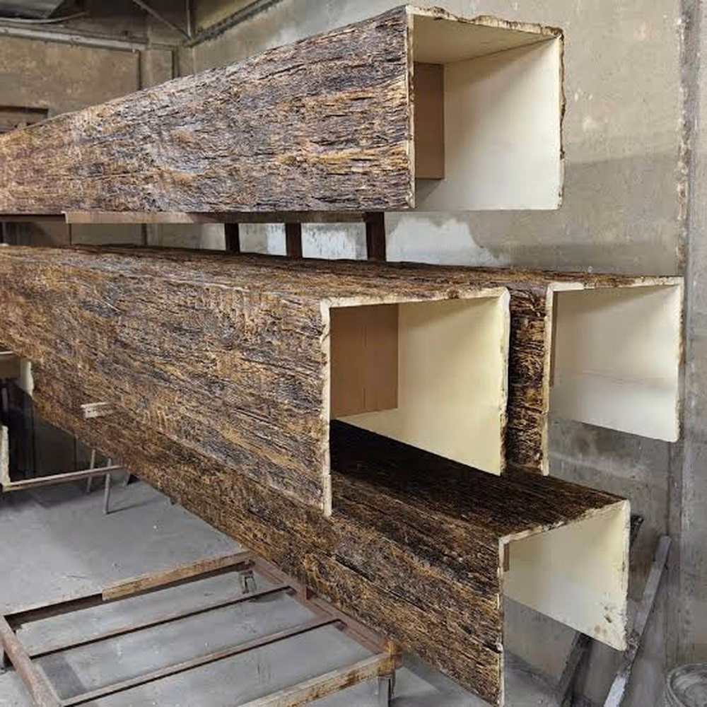 Interior Installation: fauxwoodbeams 066